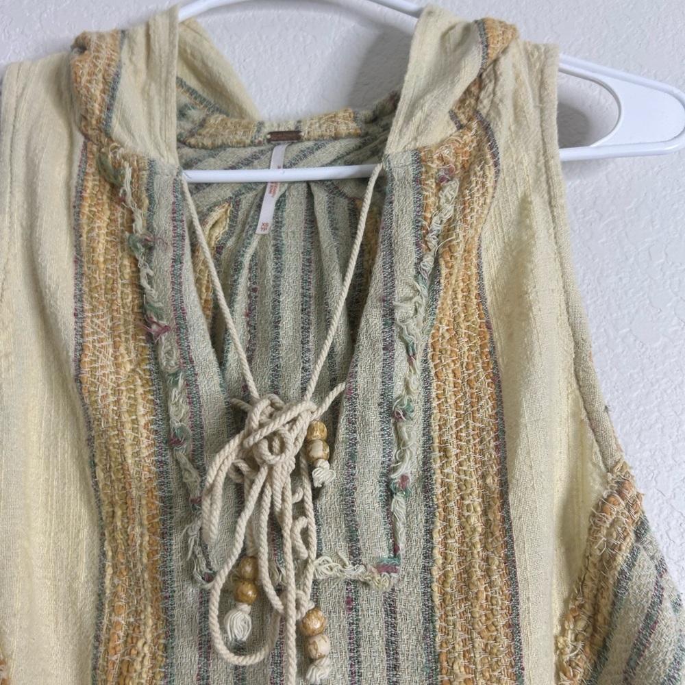 Free People Yellow & Green mini dress - Picture 7 of 11
